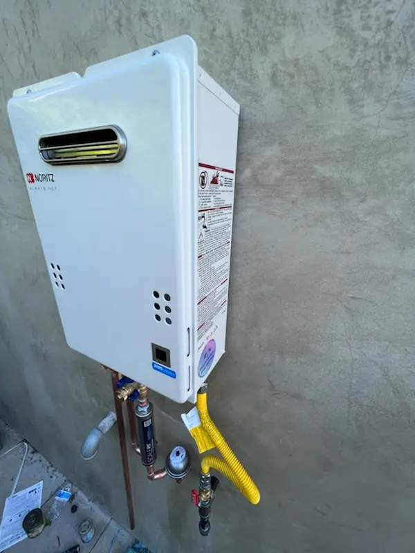 Tankless water heater installation for Cedmont homes